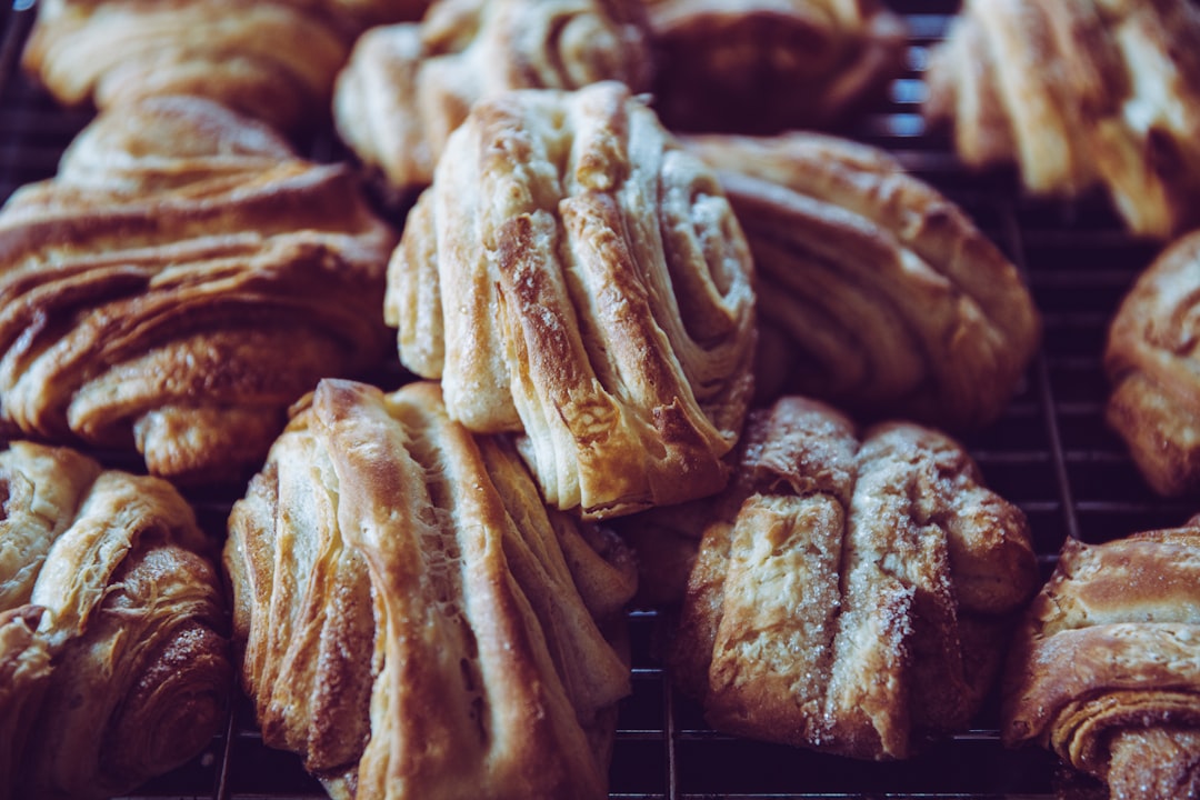 Try to take care of yourself and just try things out. Avoid food from major corporations. This is a german specially called “Franzbrötchen” like a Croissant.